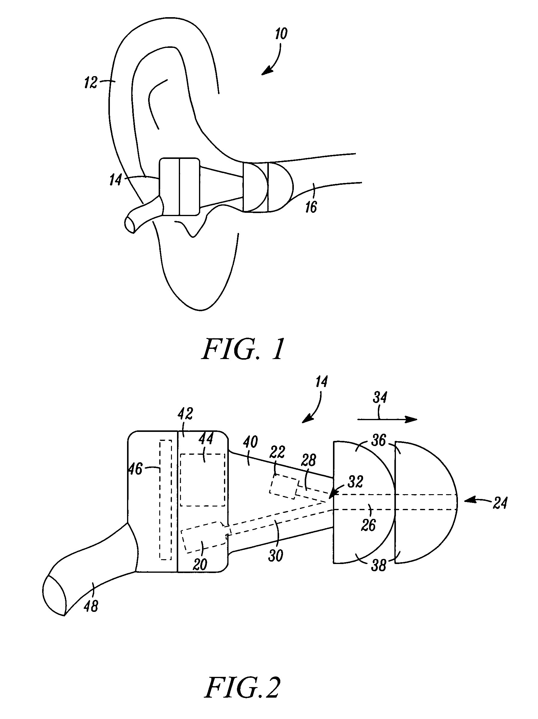 System and method for determining an in-ear acoustic response for confirming the identity of a user