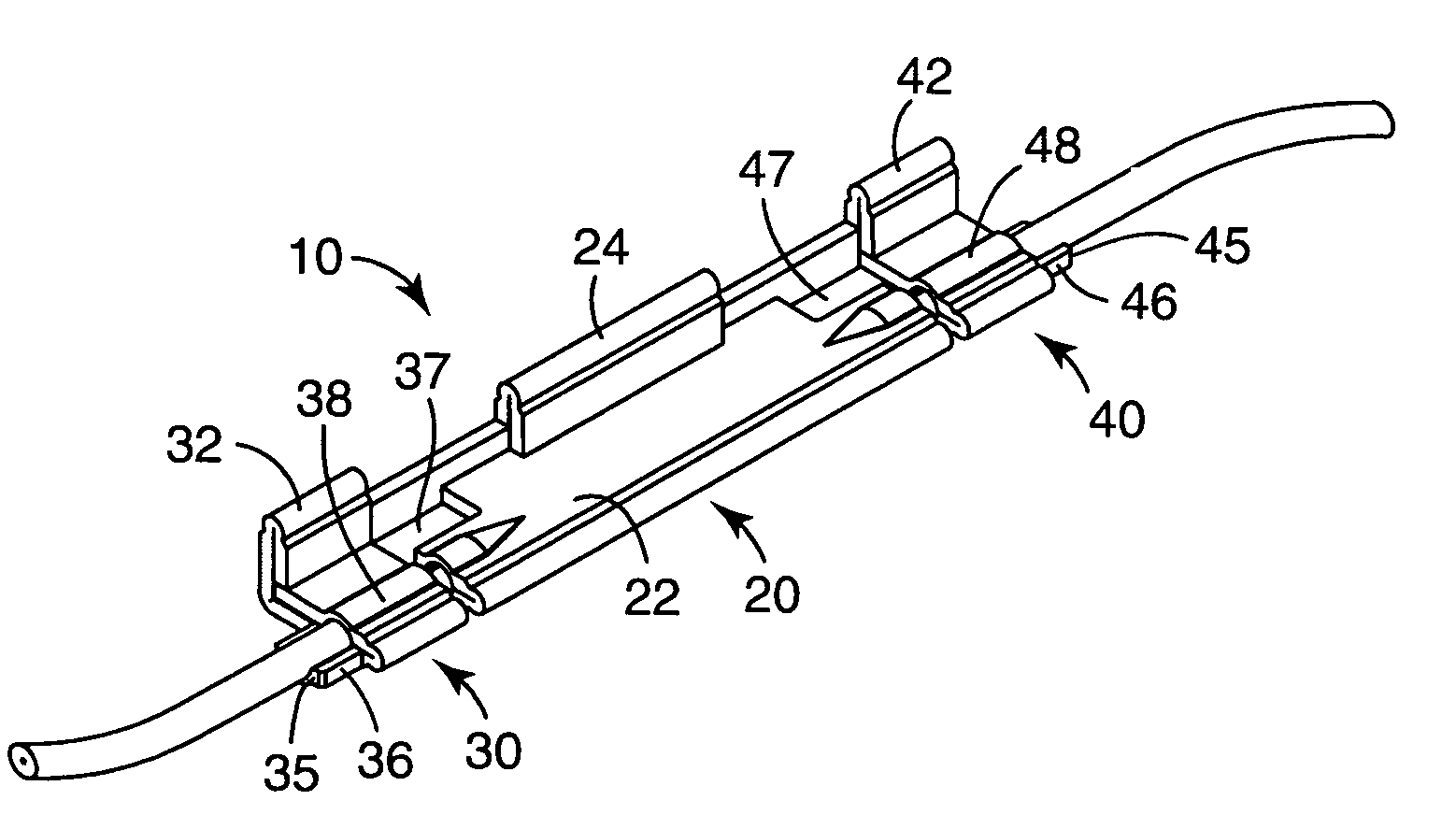 Fiber splice device