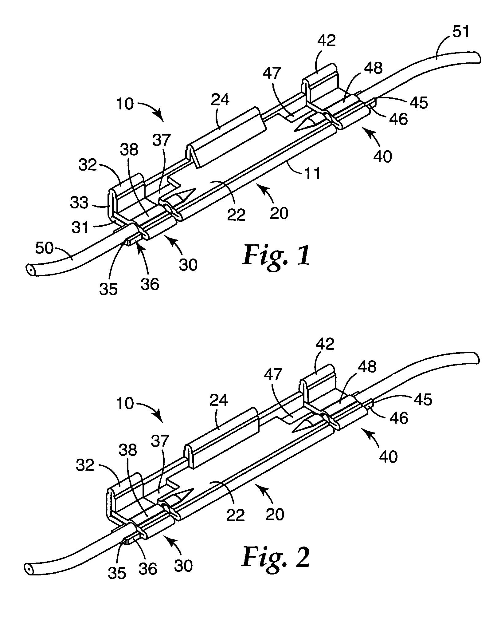 Fiber splice device