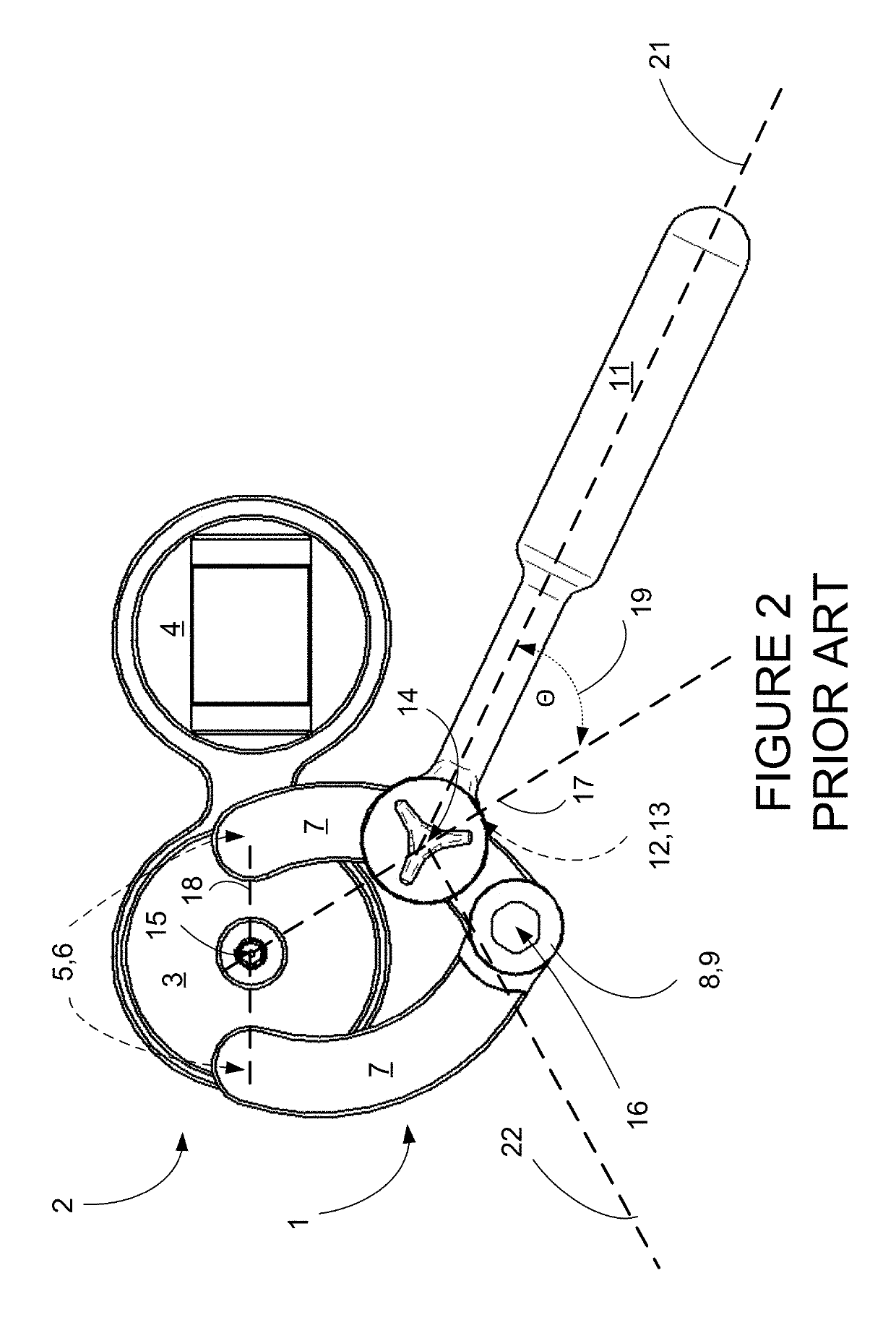 Co-centric pin spanner tool