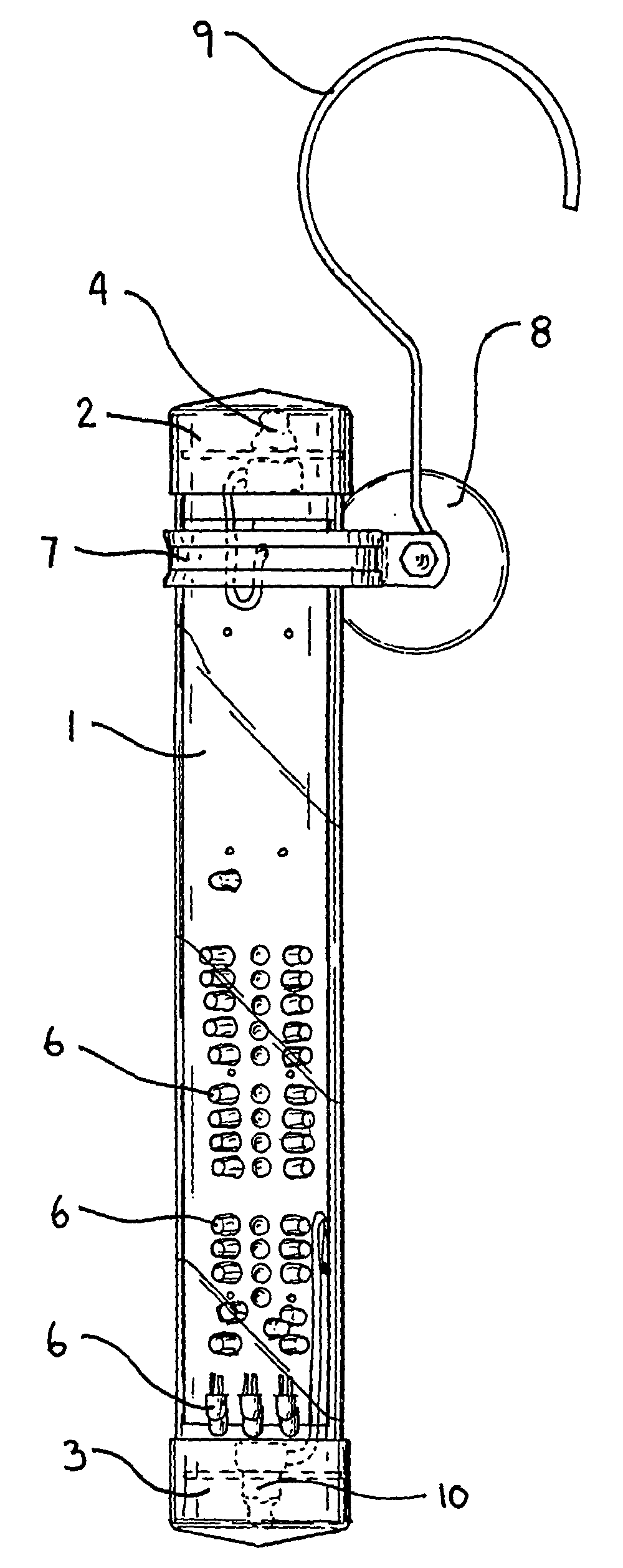 Rechargeable LED lighting and flashing apparatus