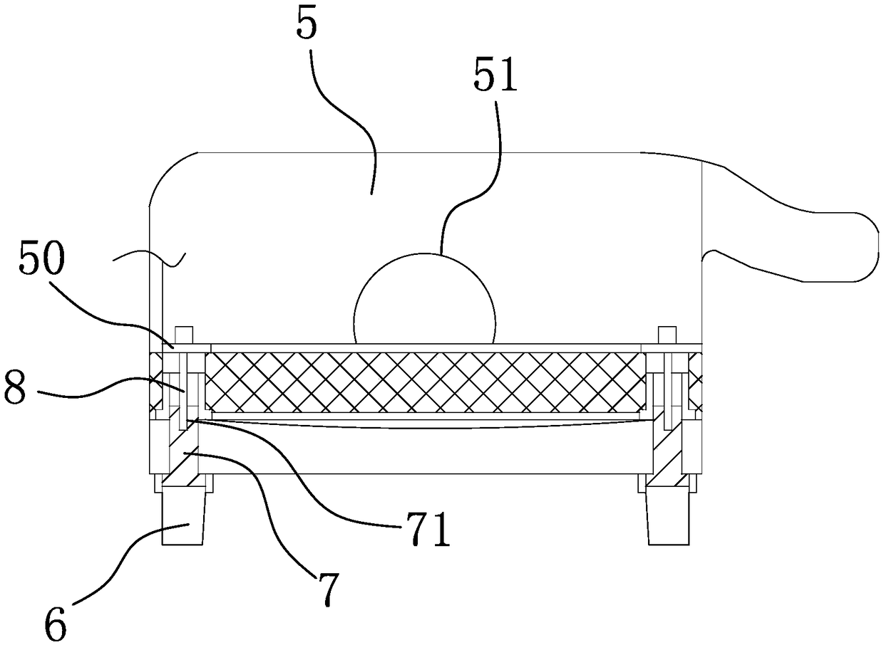 Pet house and assembling element thereof