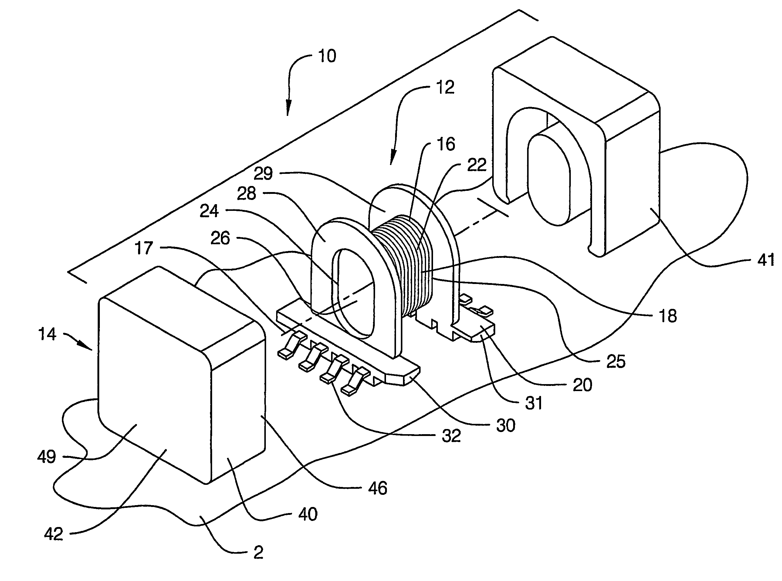 Ferrite core