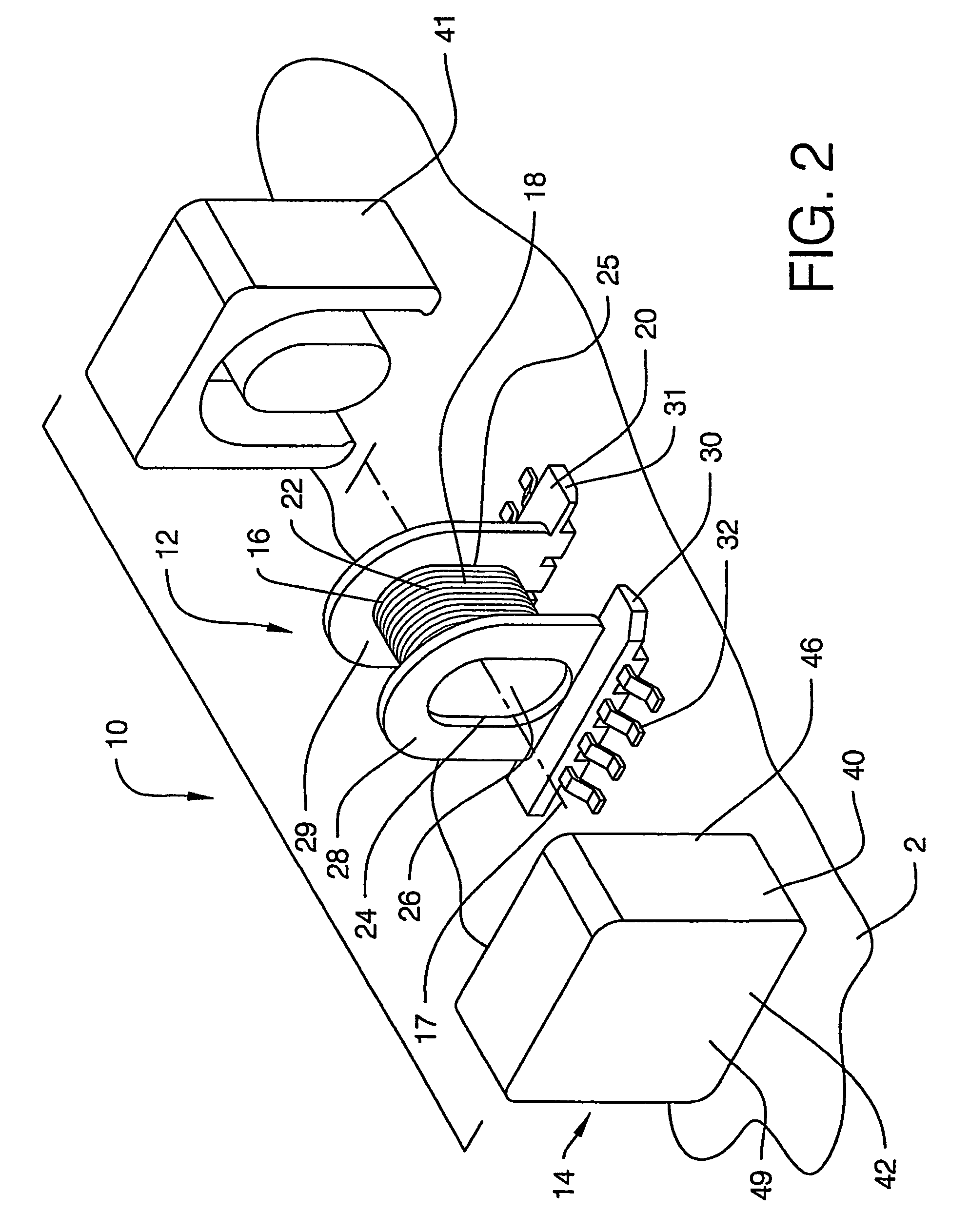 Ferrite core