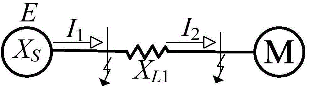 Network voltage stability evaluation method considering motor load