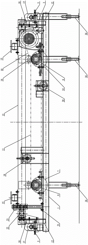 Cam jacking mechanism