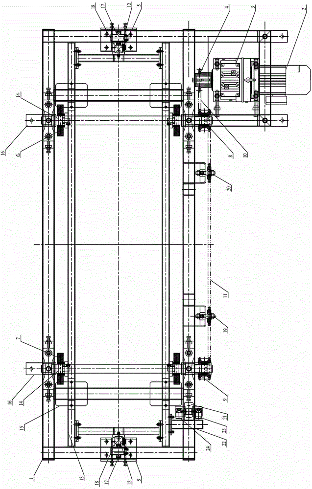 Cam jacking mechanism