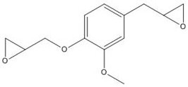 Recyclable eugenol-based epoxy resin Vitrimer material and preparation method thereof