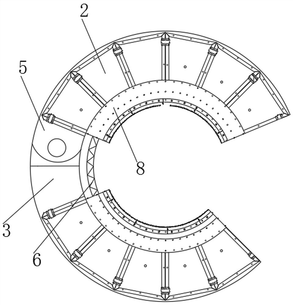 Maintenance device for bridge exterior and method of use thereof