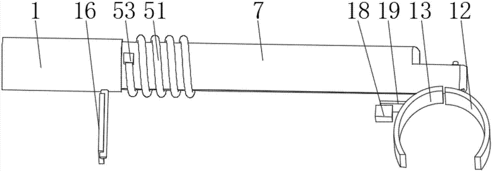 Visible and surgery anaesthesia intubation forceps with conveniently detached and replaced camera