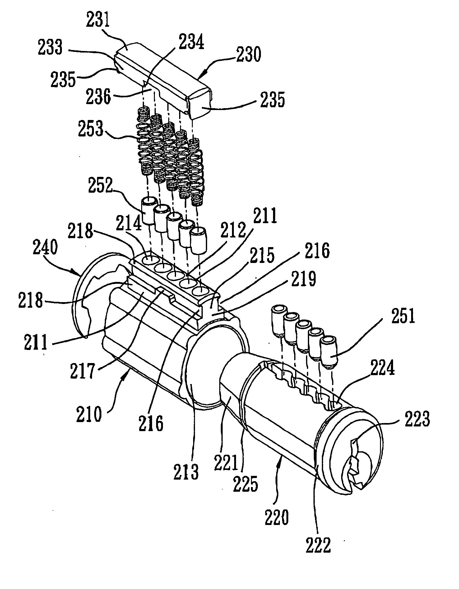 Door lock set and methods of assembling and disassembling the door lock set