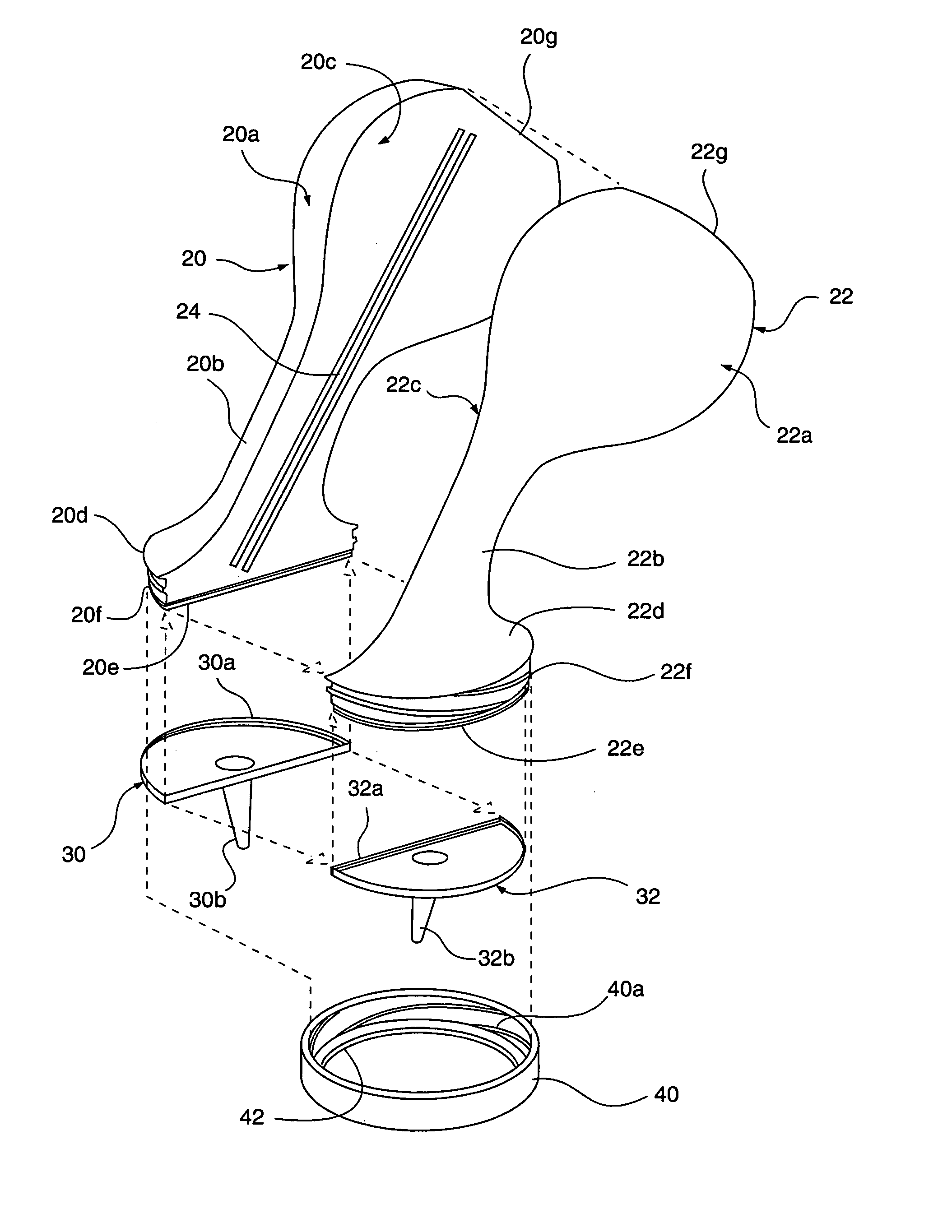 Ergonomically-designed multi-chamber and multi-nozzle squeeze bottle