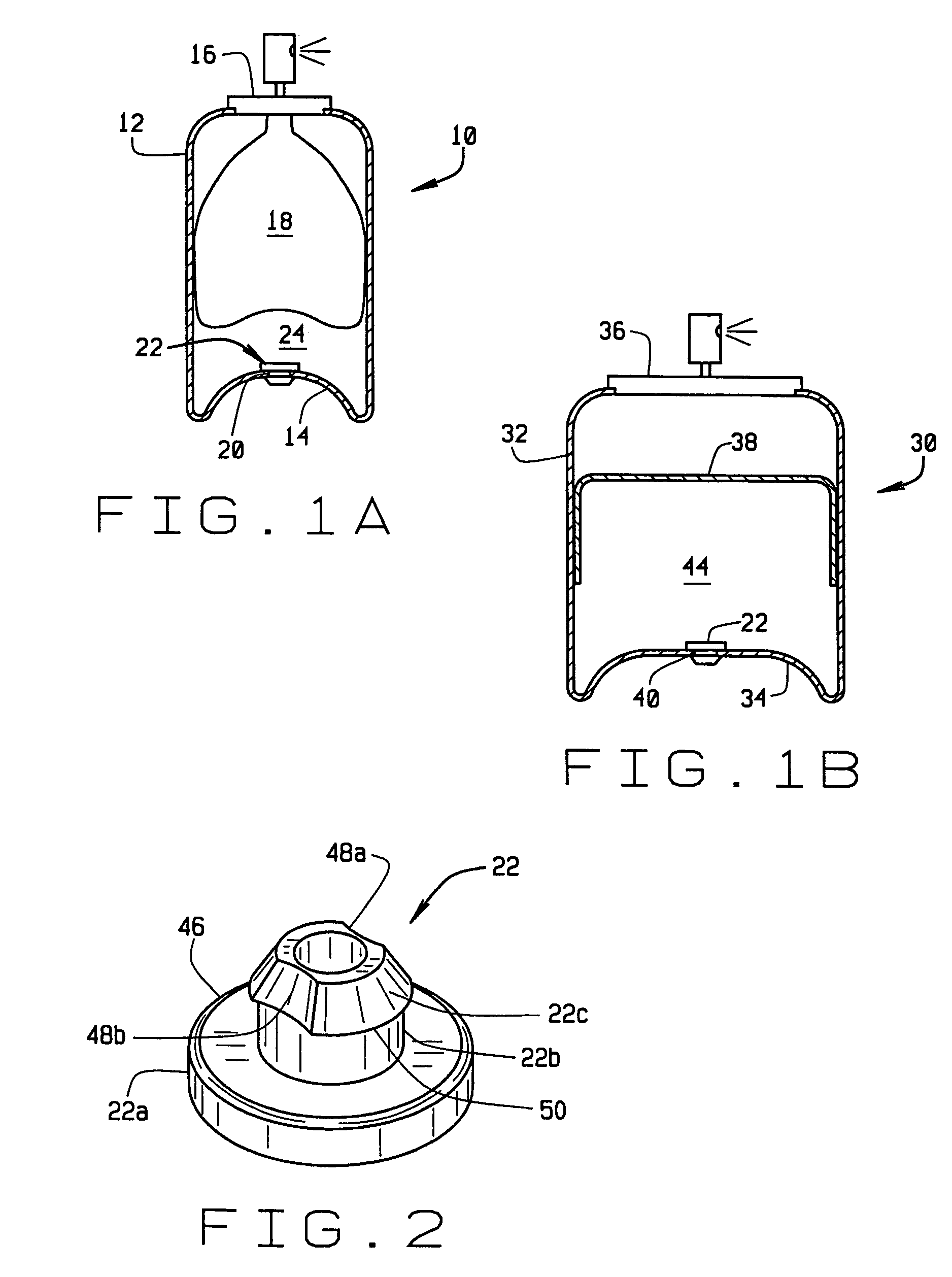 Grommet or fill valve for an aerosol container