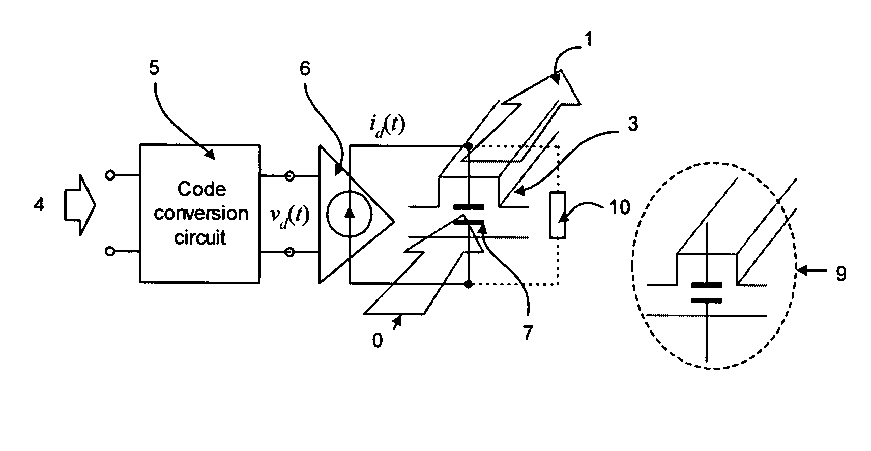 Circuit architecture for electro-optic modulation based on free carrier dispersion effect and the waveguide capacitor structures for such modulator circuitry using CMOS or Bi-CMOS process