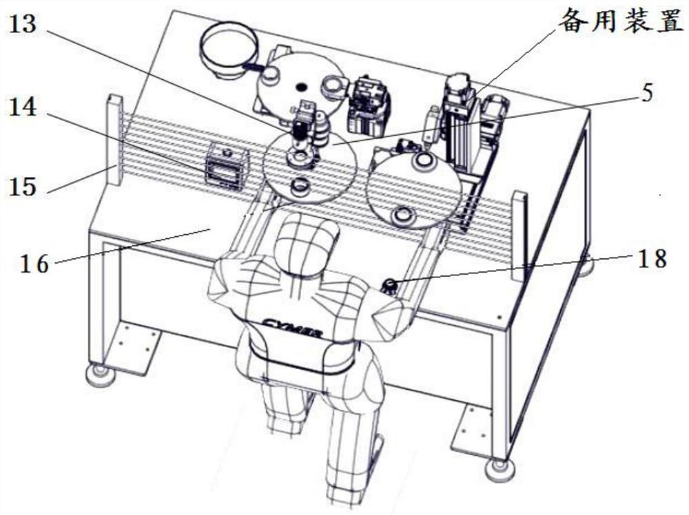 High-precision quantitative automatic charging device for initiating explosive devices such as ignition powder box