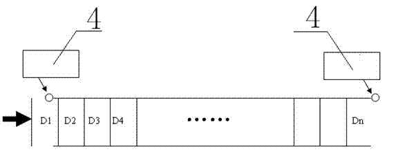 Intelligent illuminating method and device for road tunnel