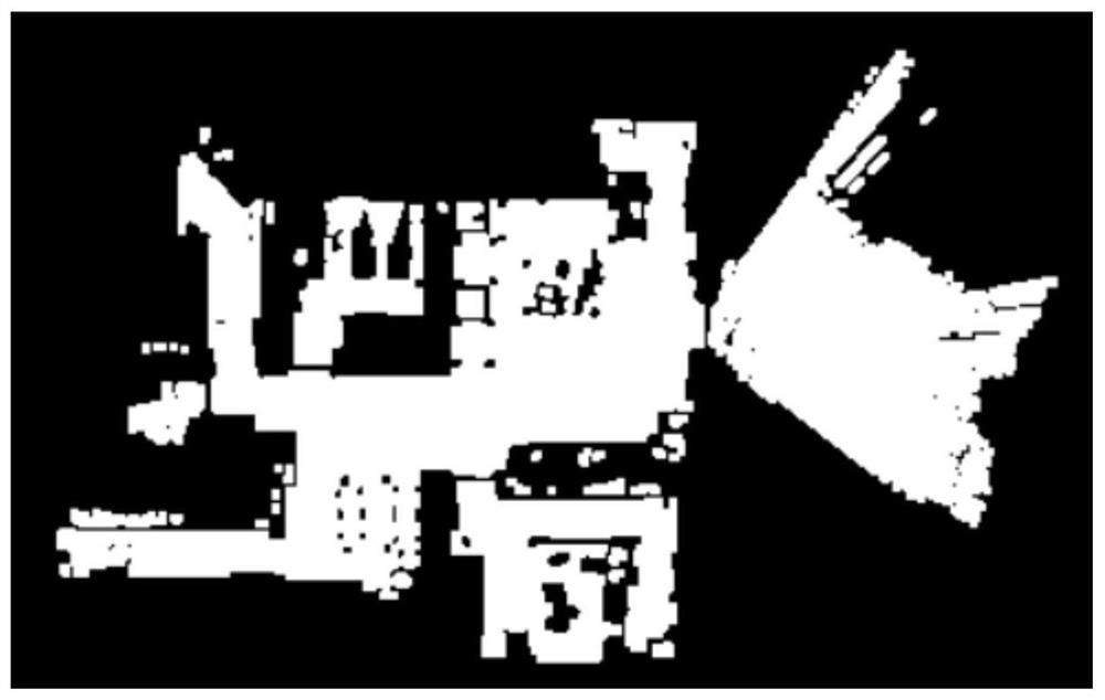 Laser map region segmentation method