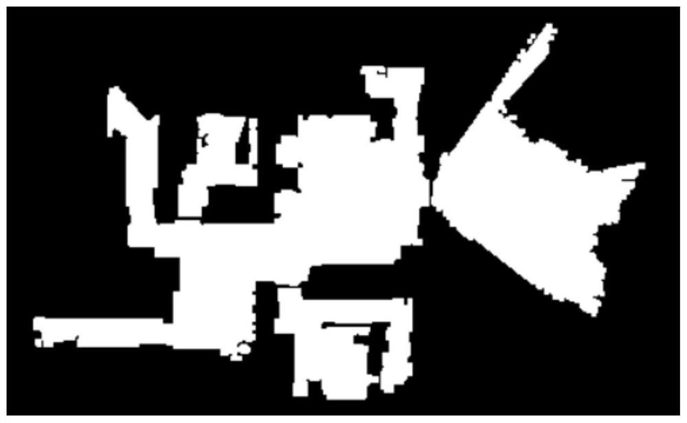 Laser map region segmentation method