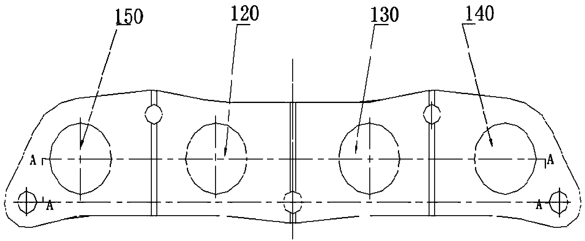 Manifold assembly with three-way catalyst