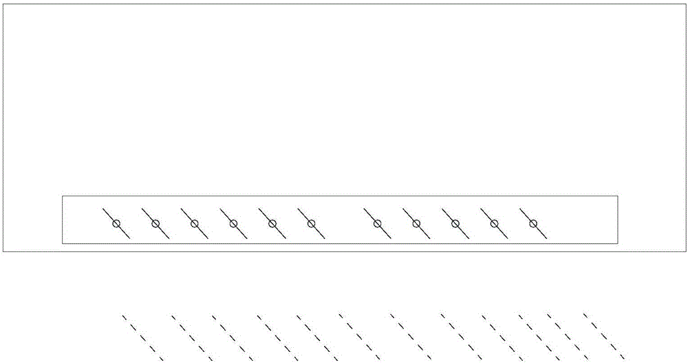 Air sweeping mechanism and air conditioner with same