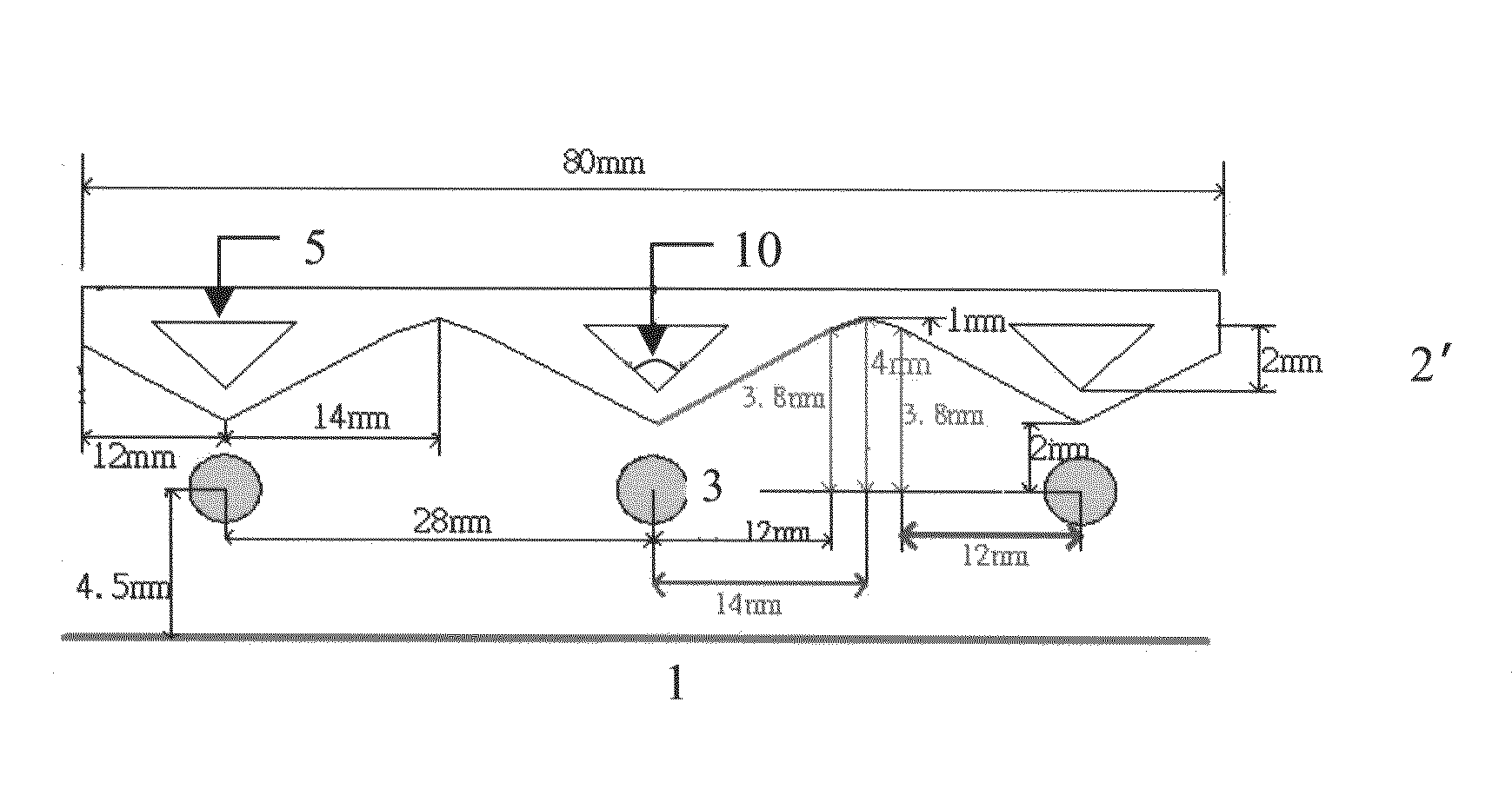 Bottom lighting backlight module having uniform illumination and process for manufacturing the same