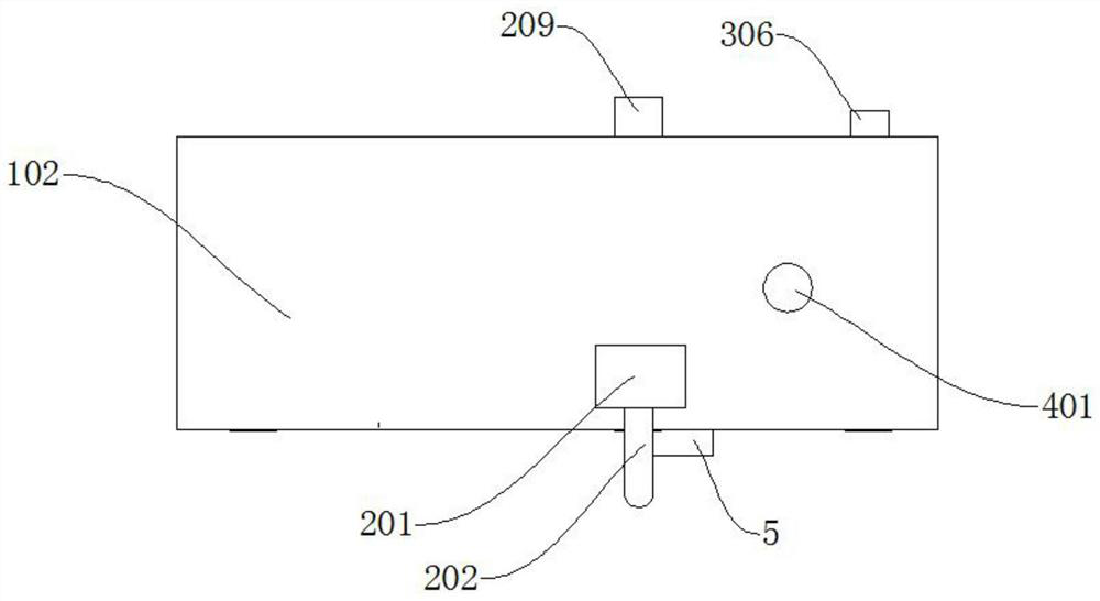 Printing and dyeing device applied to production of chemical fabric and using method of printing and dyeing device