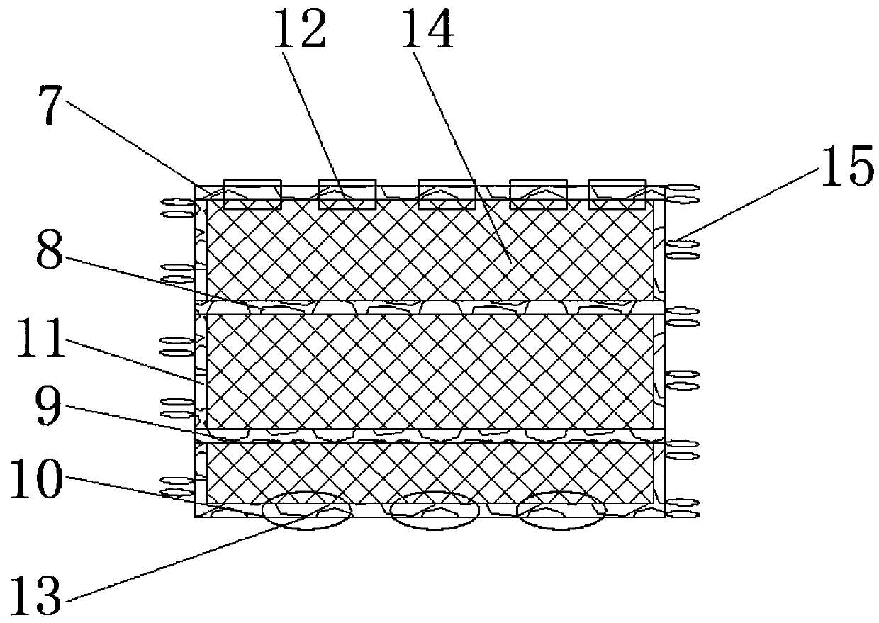 Rice field enclosing device capable of preventing loaches from running off and used for rice-loach co-culture