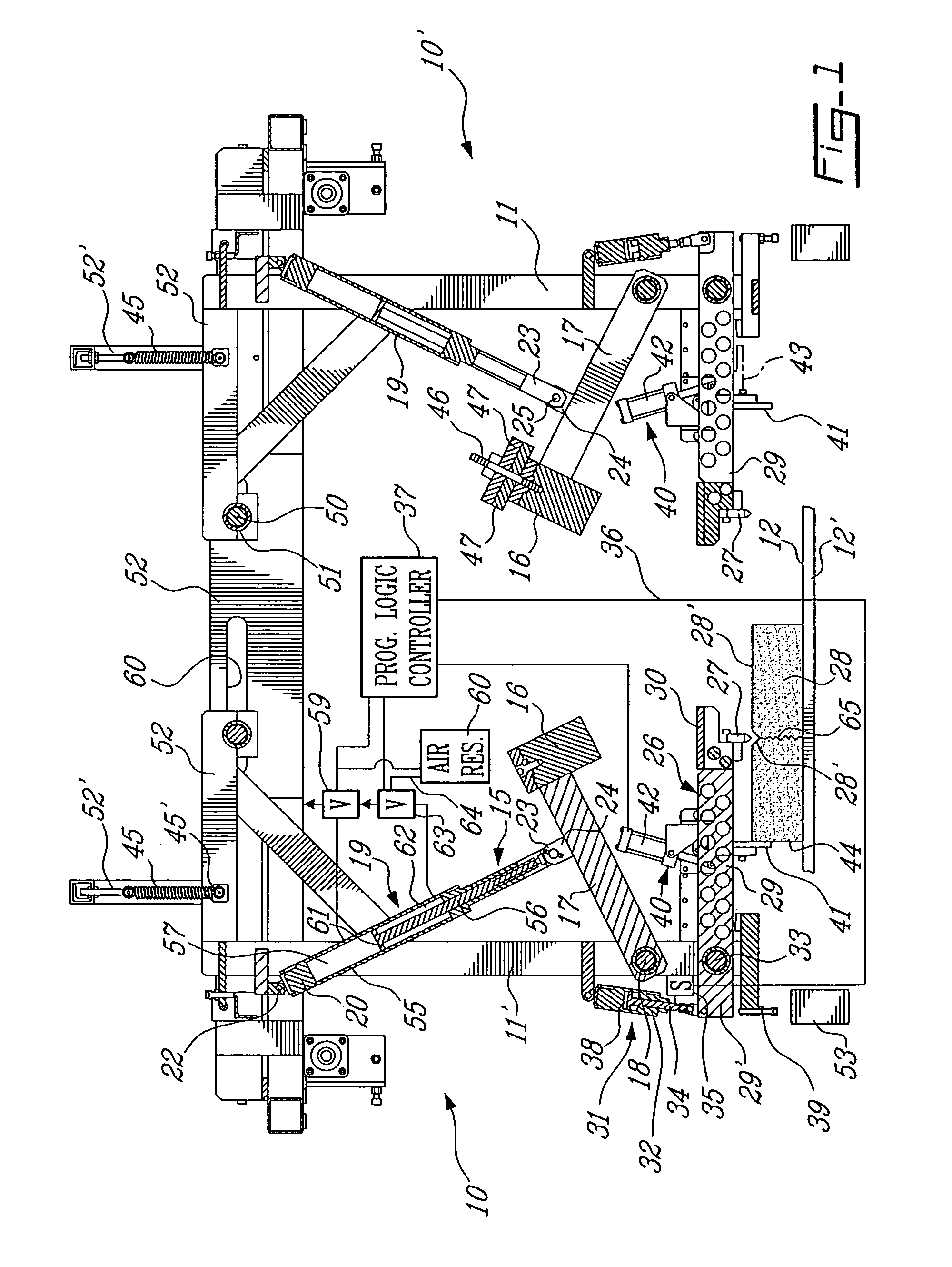 Block impact splitter