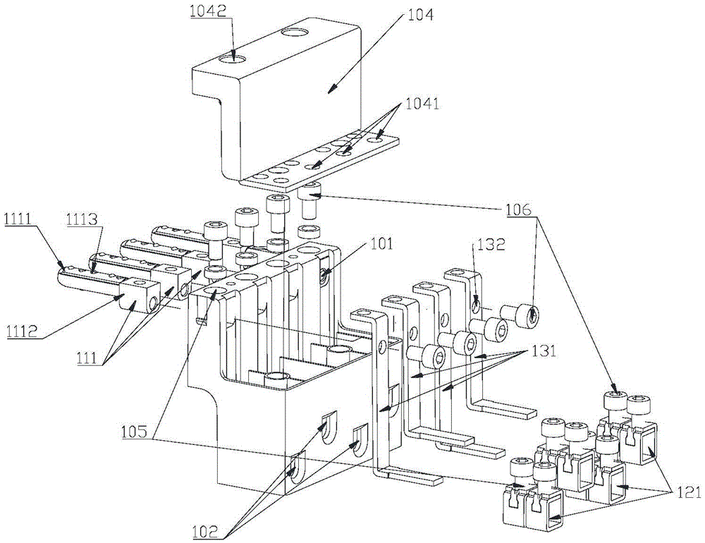 Electric conduction plug-in module