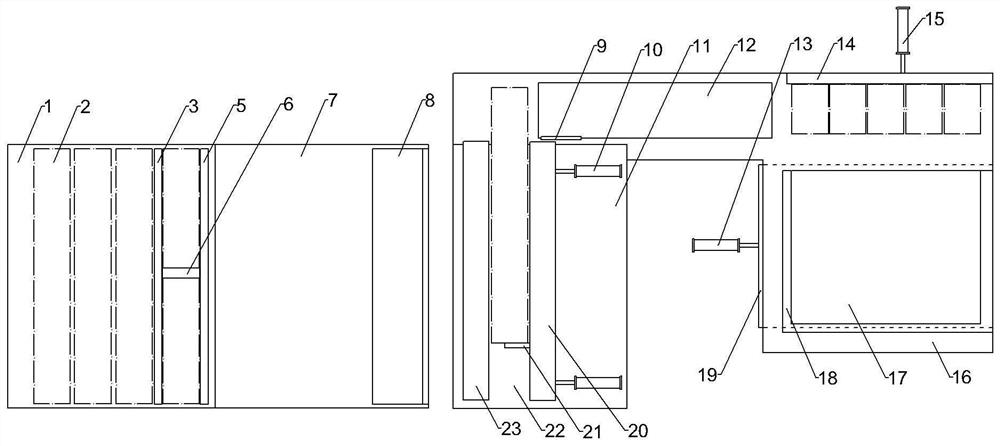 Production system of bamboo pulp bleached instant paper