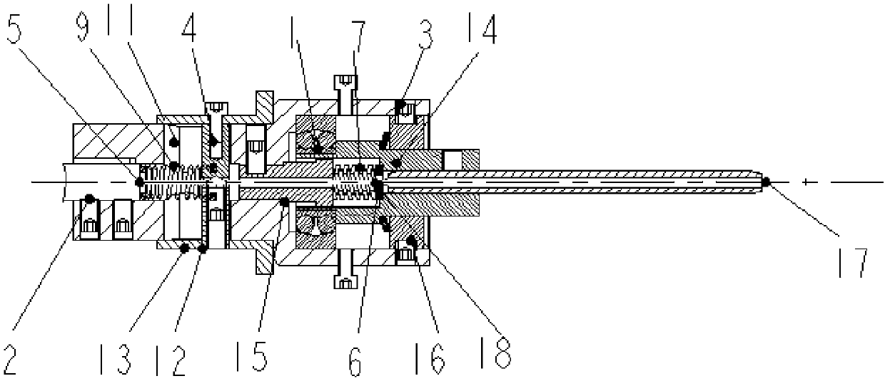 Screw tightening assembly and tightening device