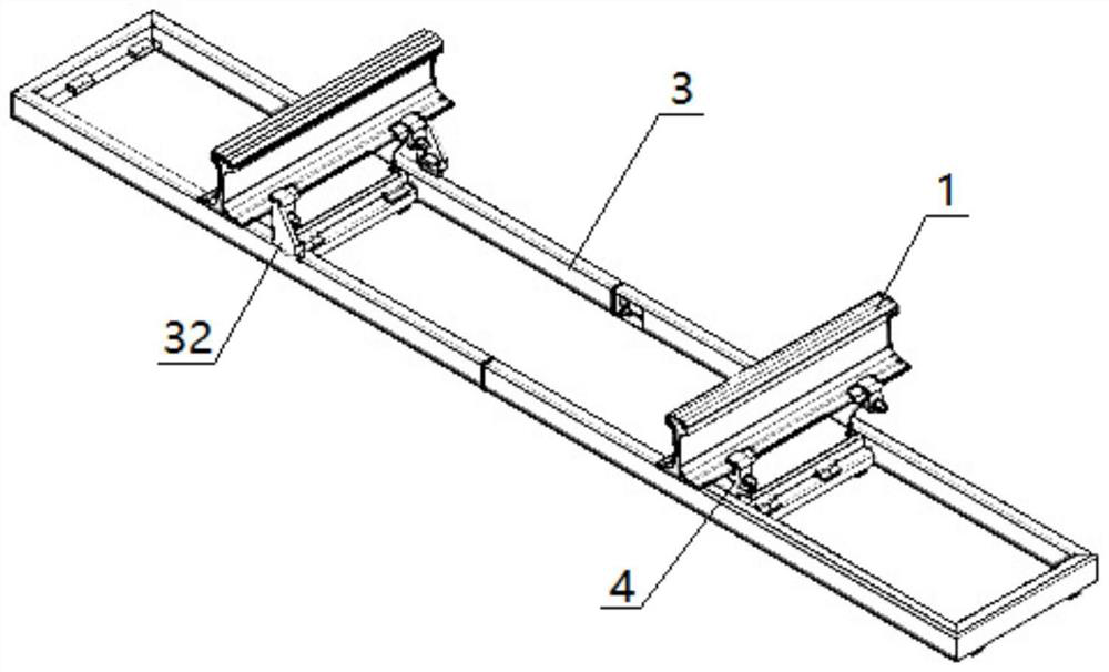 A precise positioning device and auxiliary tooling for imaging equipment of the running part