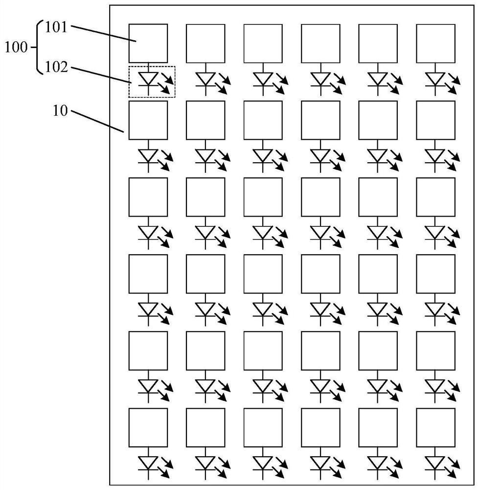 Mura detection method and device of display panel and readable storage medium