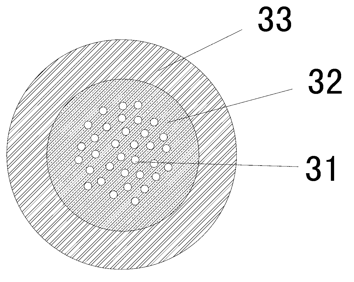 Glass fiber reinforced polyethylene hollow-wall winding pipe and manufacturing method thereof