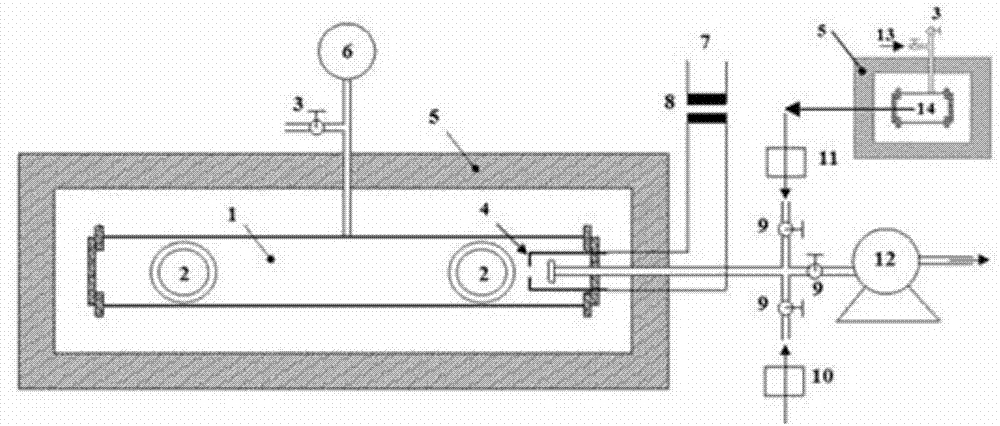 Liquid gasifying and flow control device for measuring combustion limit of combustible liquid steam