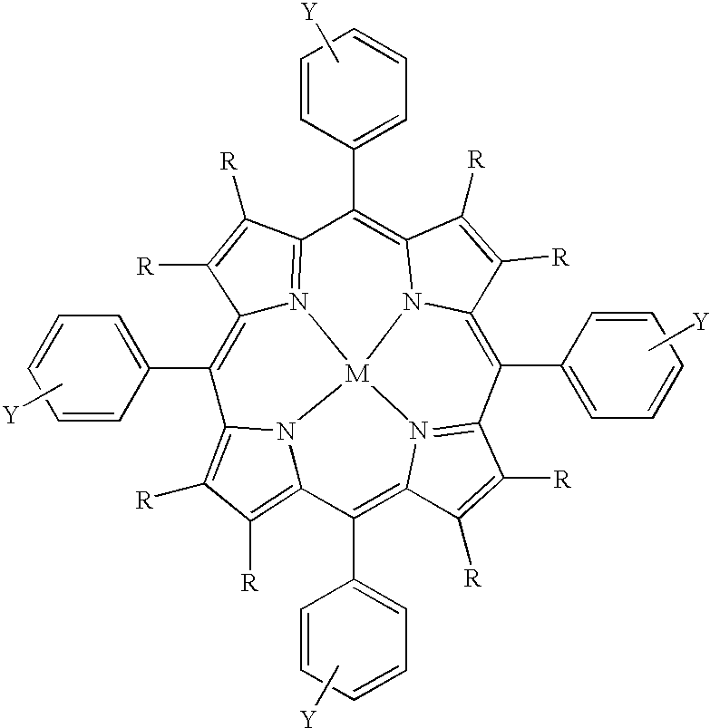 Metalloporphyrins and their uses as radiosensitizers for radiation therapy