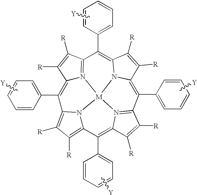 Metalloporphyrins and their uses as radiosensitizers for radiation therapy