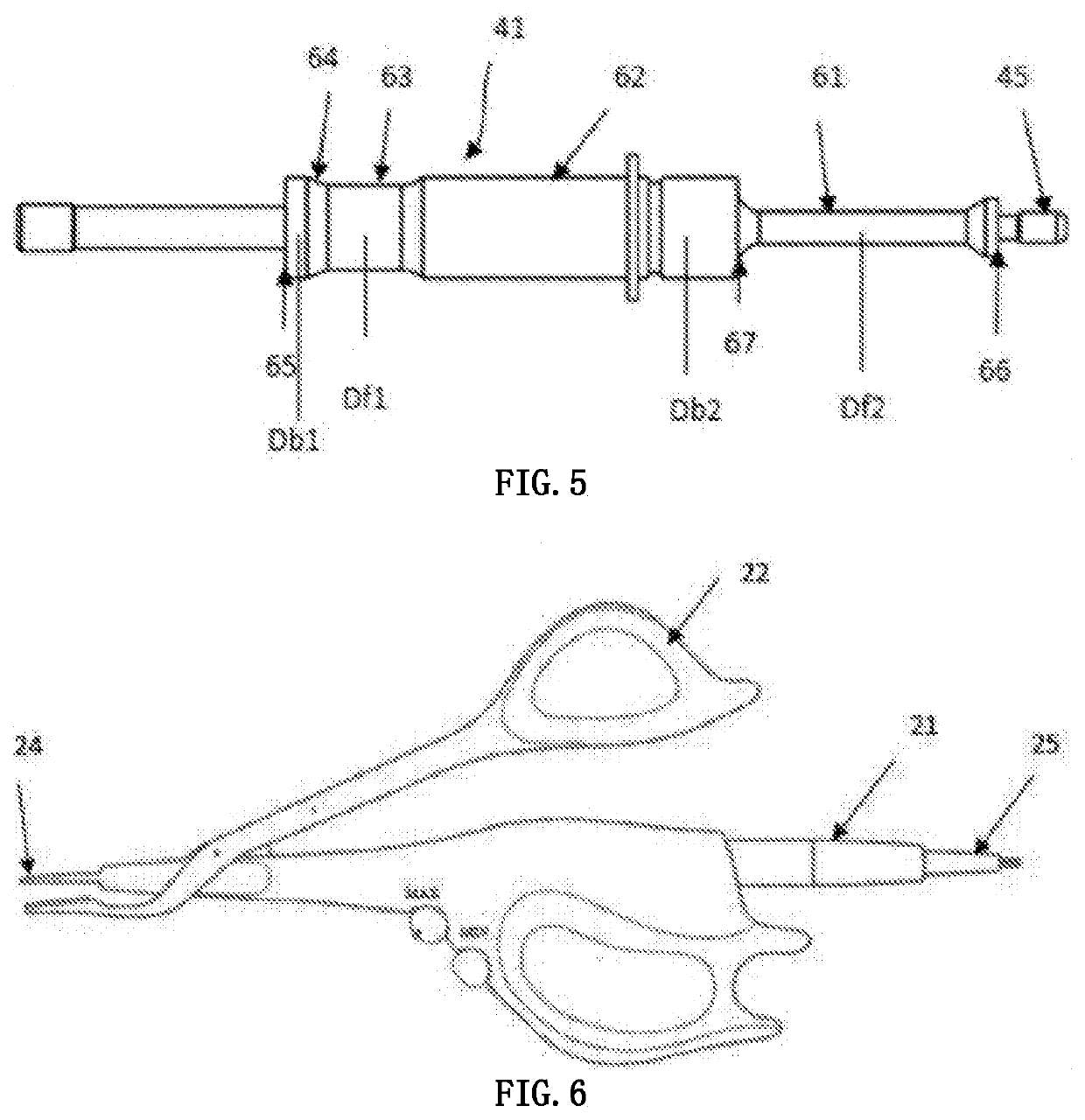 Transducer for ultrasonic scalpel