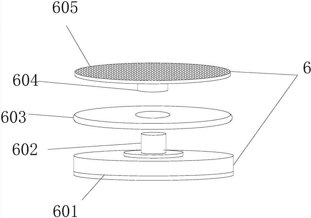 Artificial diamond cleaning device