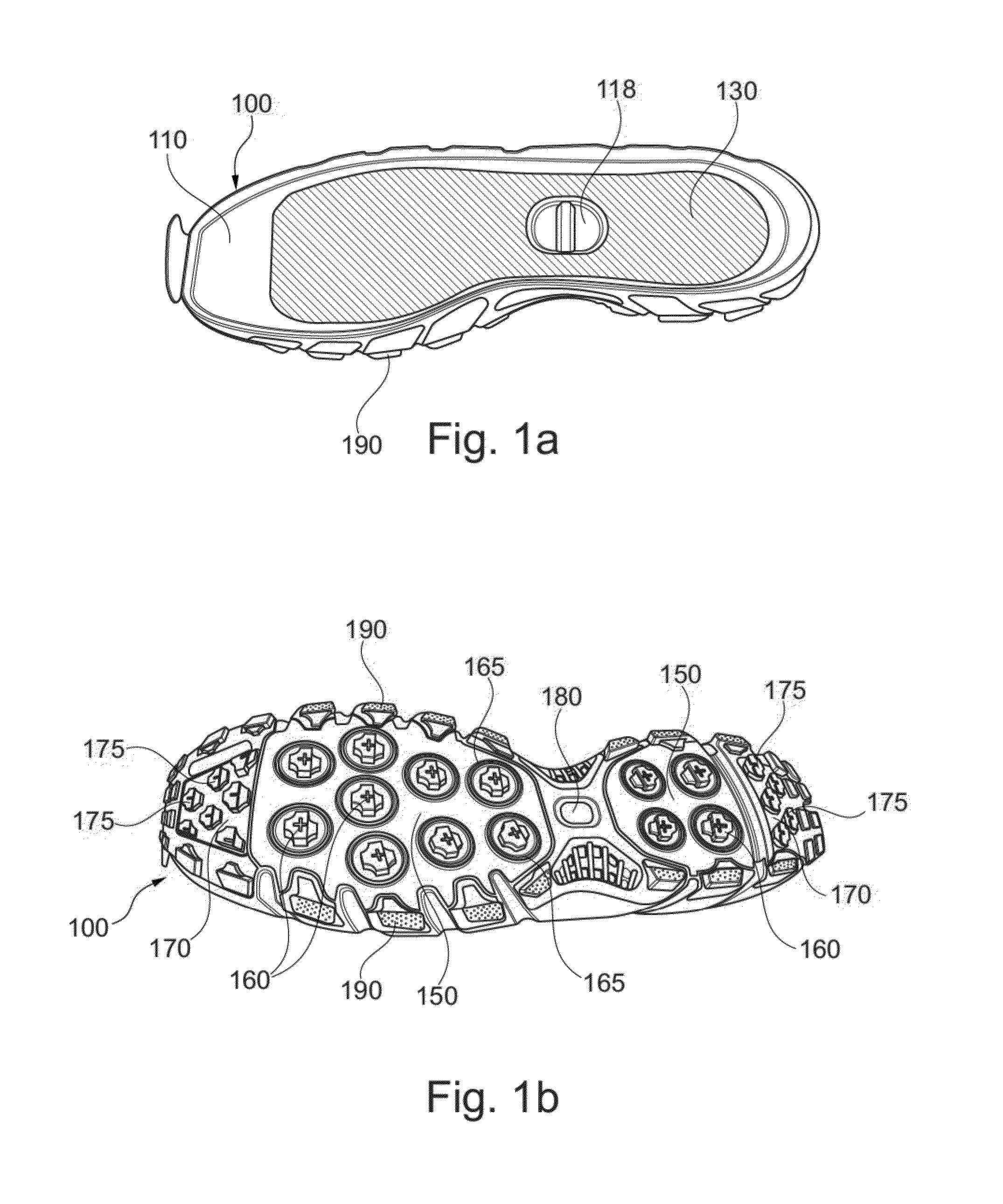 Sole for a shoe