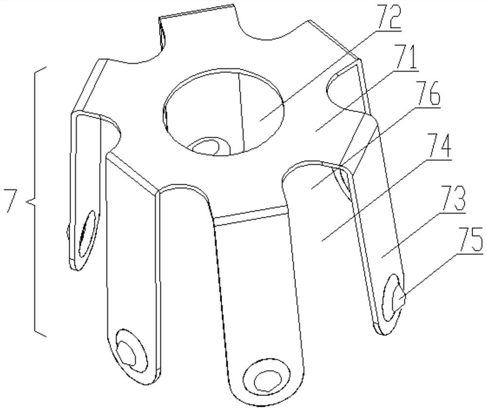 Damping structure of automobile expansion valve