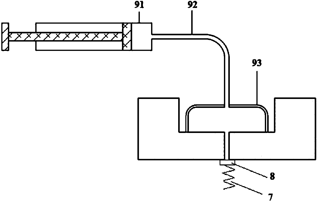 Molecular diagnosis micro-fluidic chip, molecular diagnosis micro-fluidic chip system and applications of molecular diagnosis micro-fluidic chip and molecular diagnosis micro-fluidic chip system