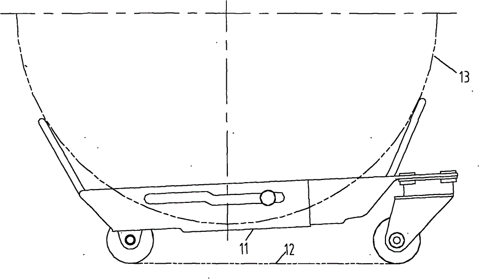 Portable tire-burst protecting emergency device for electric vehicles and motorcycles