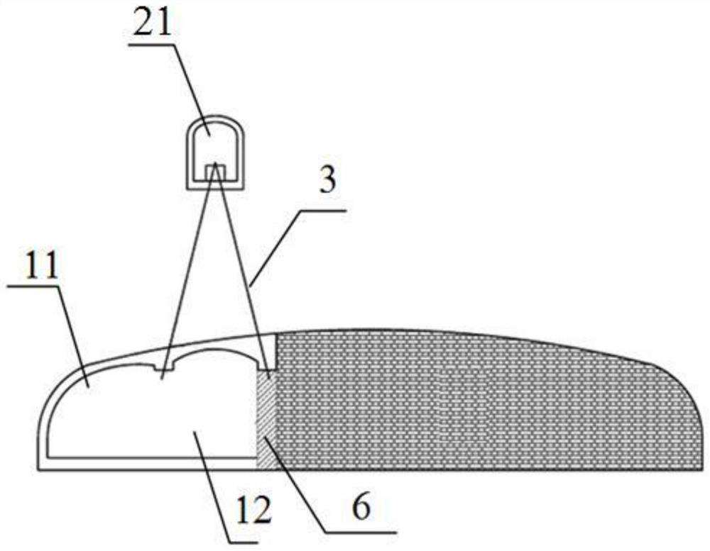 Large-span column-free underground tunnel structure and method based on advanced pilot tunnels and opposite-pulling anchor cables