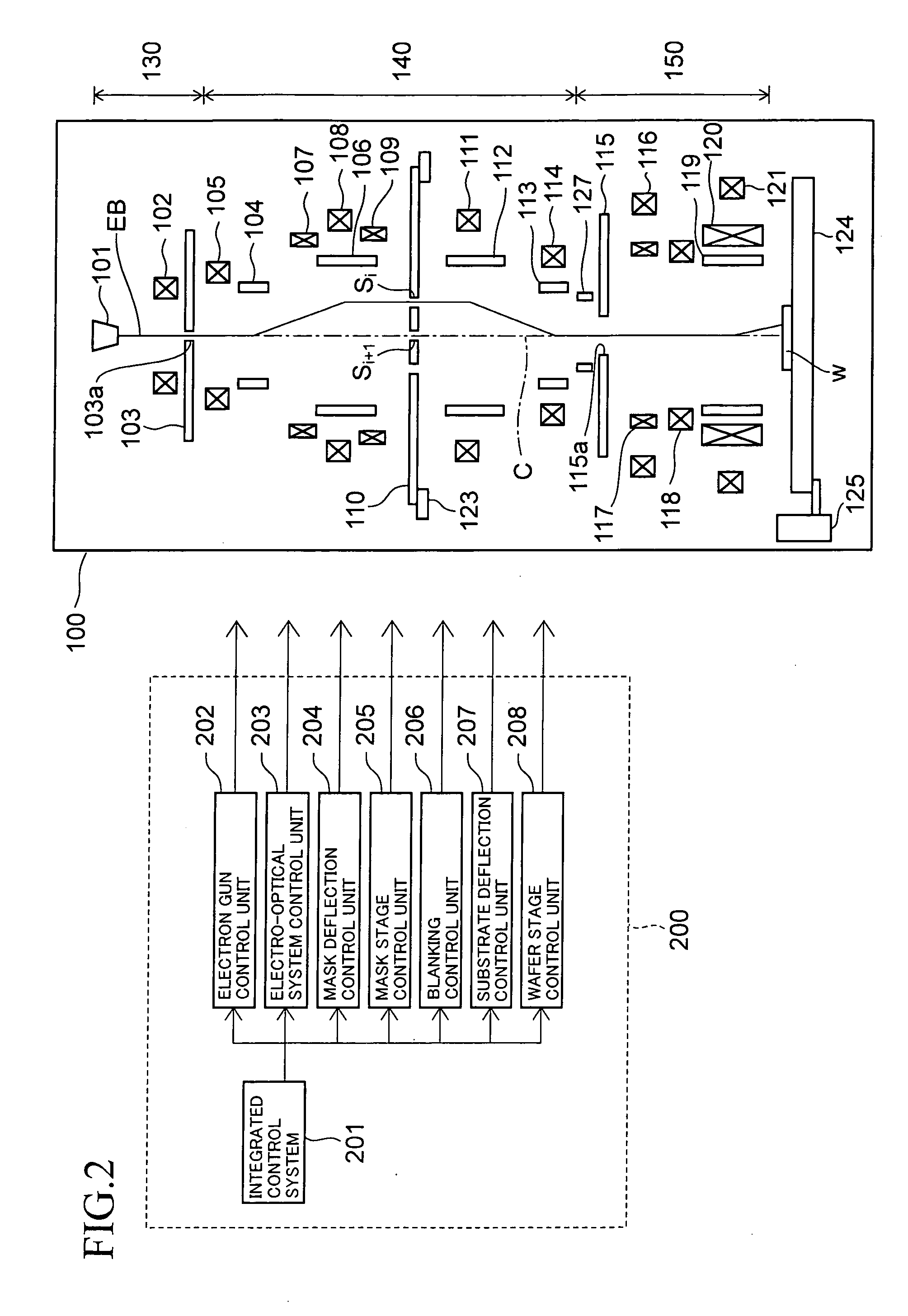 Electron beam exposure mask, electron beam exposure method, and electron beam exposure system