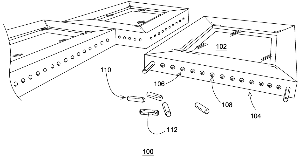 Display frame system, kit, and method