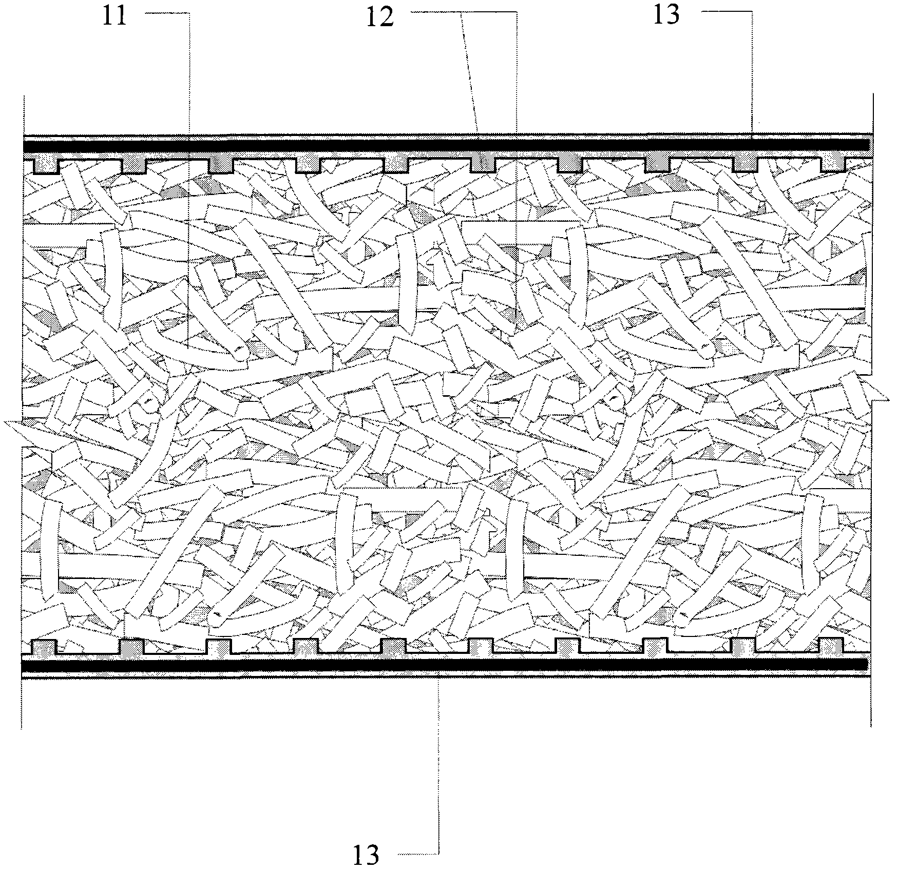 Plant fiber homogeneous material and its preparation method