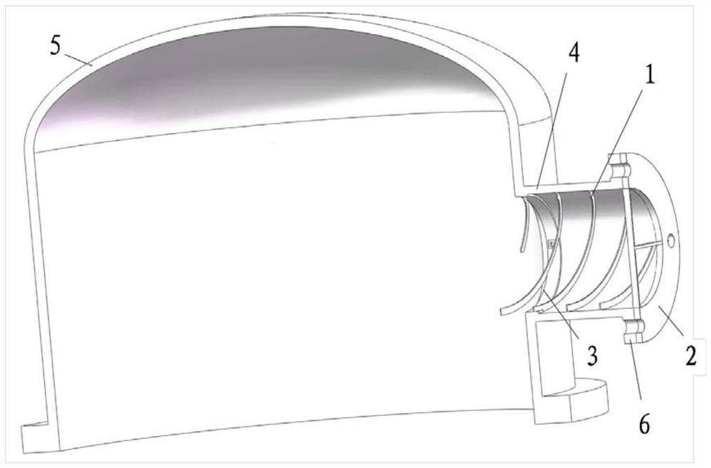 A Corrosion Reduction Mechanism with Outlet Helical Guide Fins