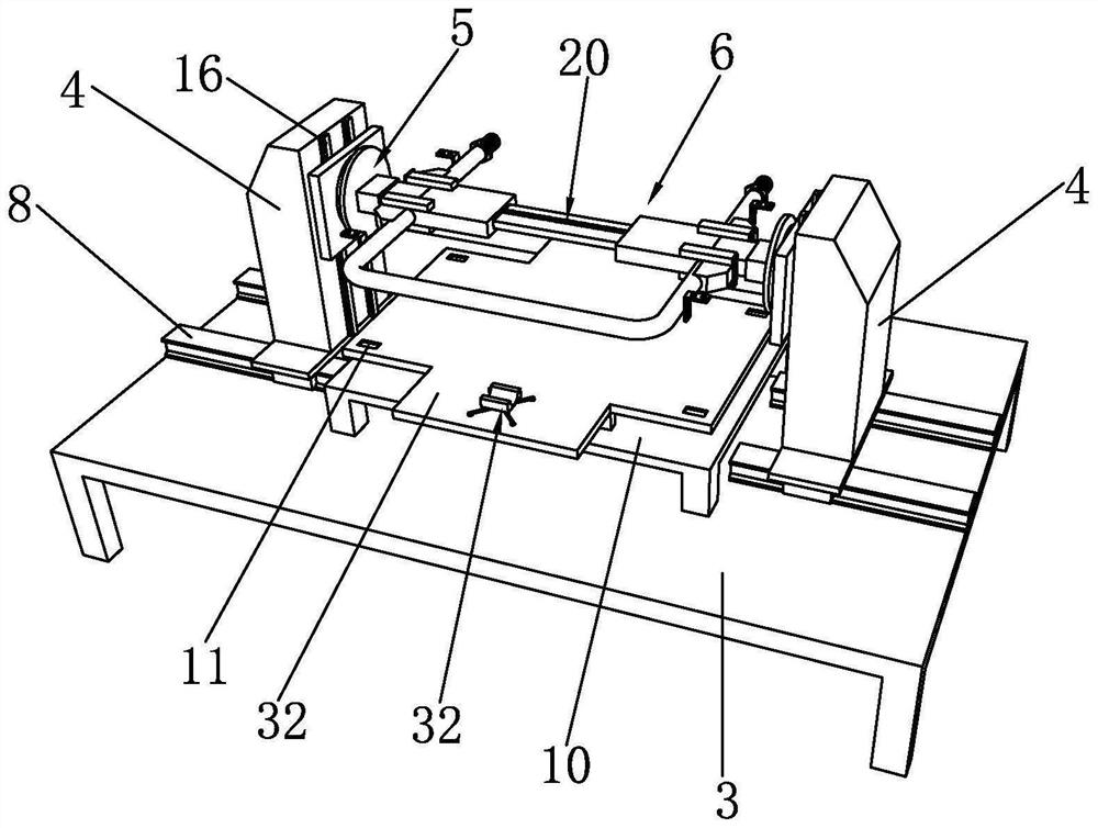 Automatic welding method for gas delivery pipe support