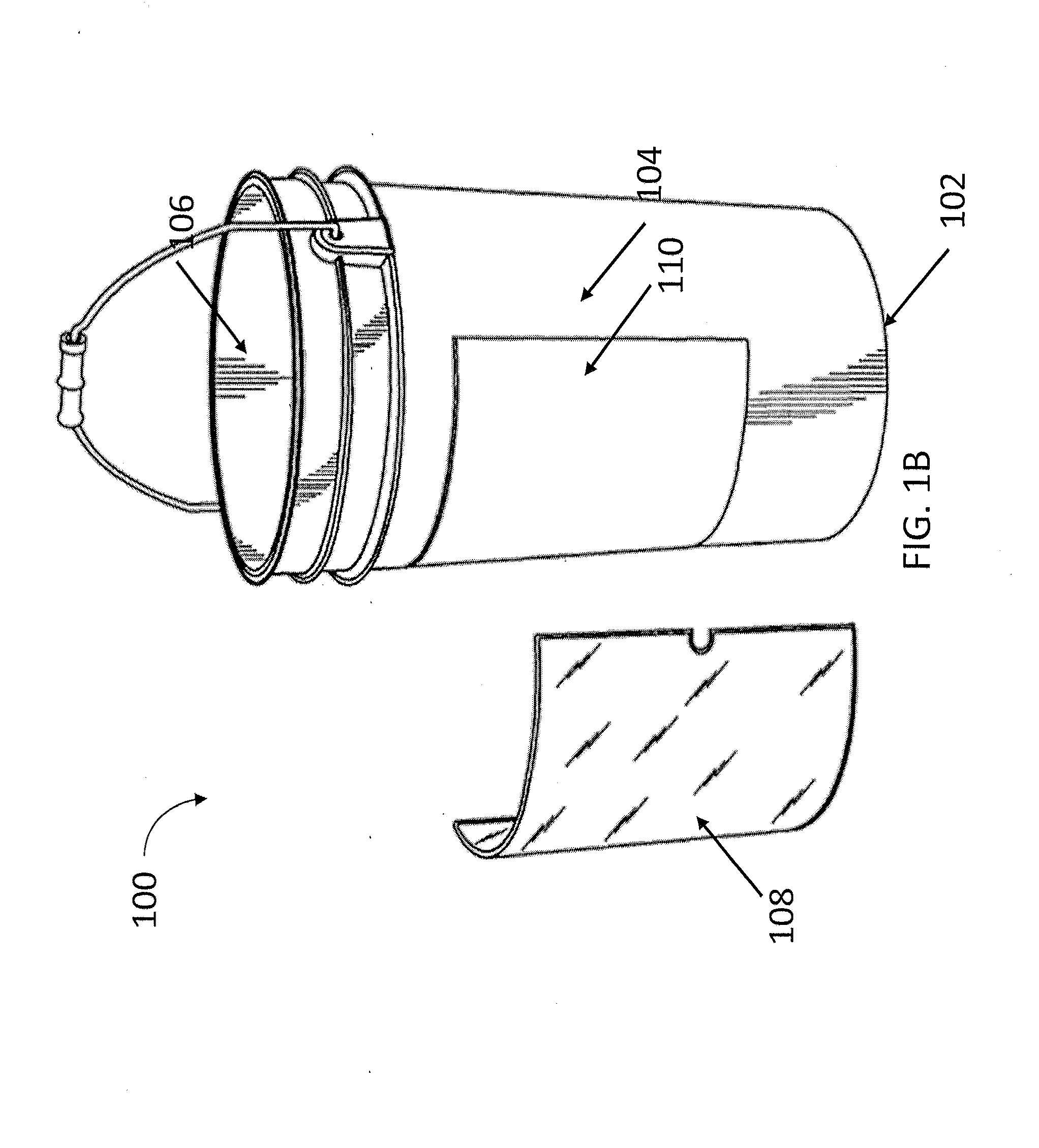 Receptacle with shield